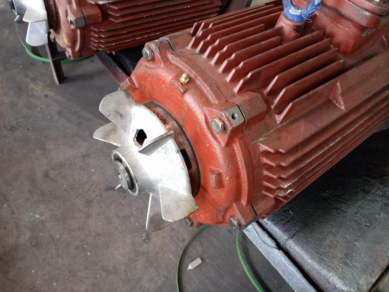 煤化工行业防爆电机用什么材质的冷却风扇