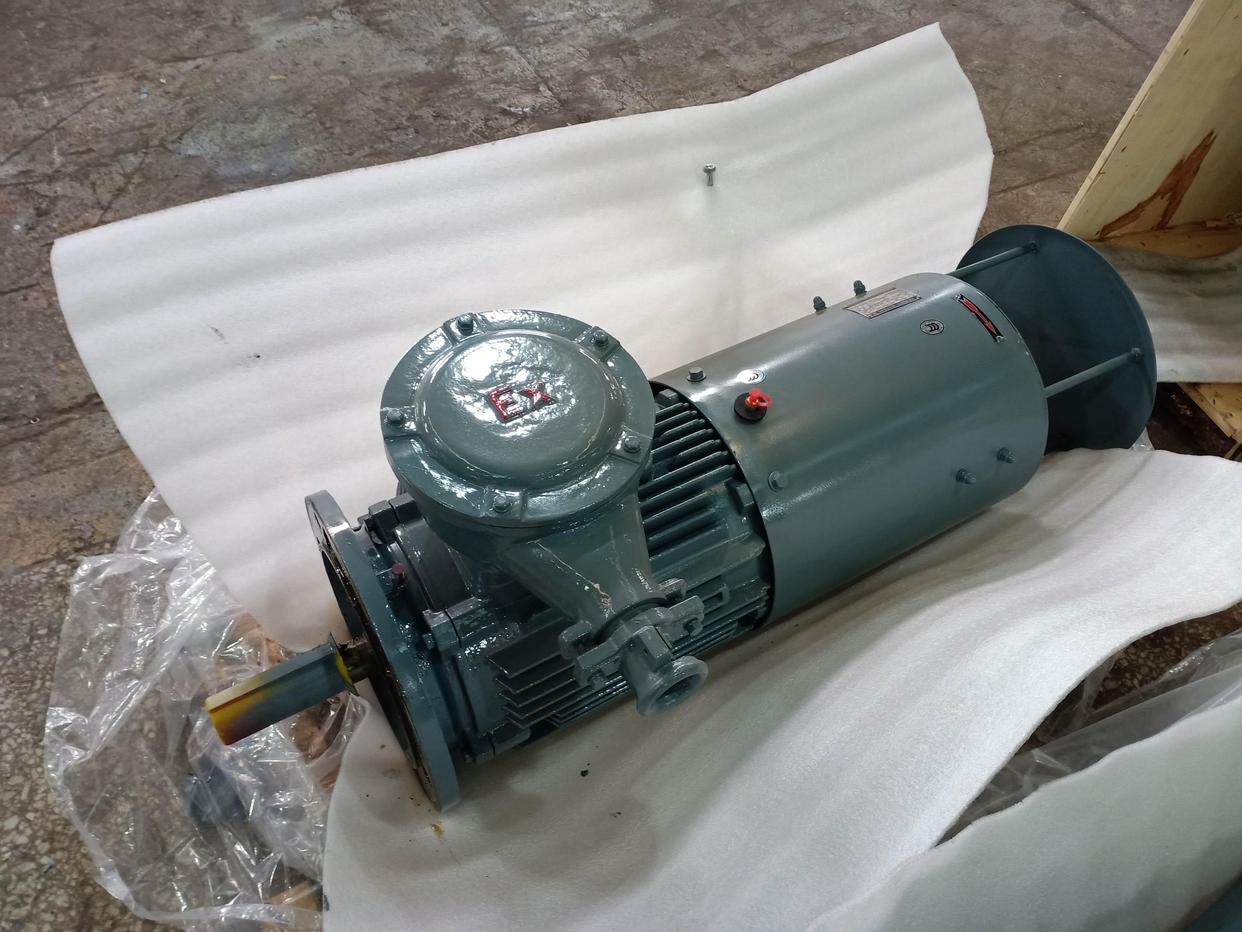 内置式风机容易坏？南阳防爆电机可提供外置式变频电机冷却风机