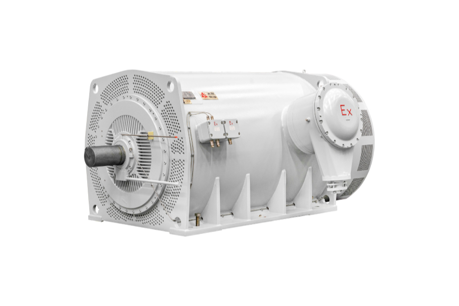 高压管式中速永磁同步电动机